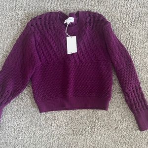 Dear John Magenta Sweater